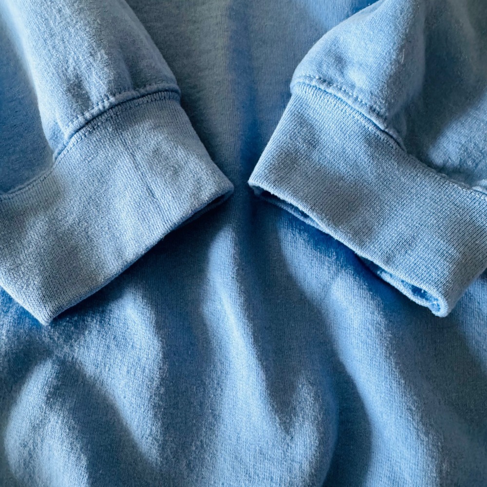 Pokémon Lucario Embroidered Crewneck Sweatshirt XL Blue Graphic Pullover Anime - Picture 10 of 14